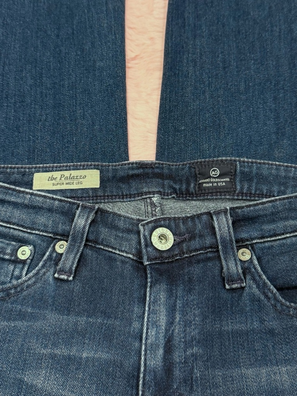 AG Adriano Goldschmied The Palqzzo super Wide Leg Jeans - Picture 8 of 8